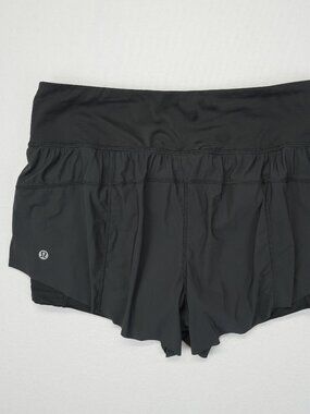 Lululemon Breezy Dot Shorts Women’s 8 Built-in Liner Shorts Athletic Running Gym
